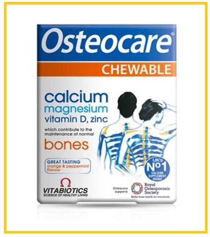 VITABIOTICS 薇塔貝爾鈣鎂鋅咀嚼片30片 OSTEOCARE CHEWABLE 30 TABLETS