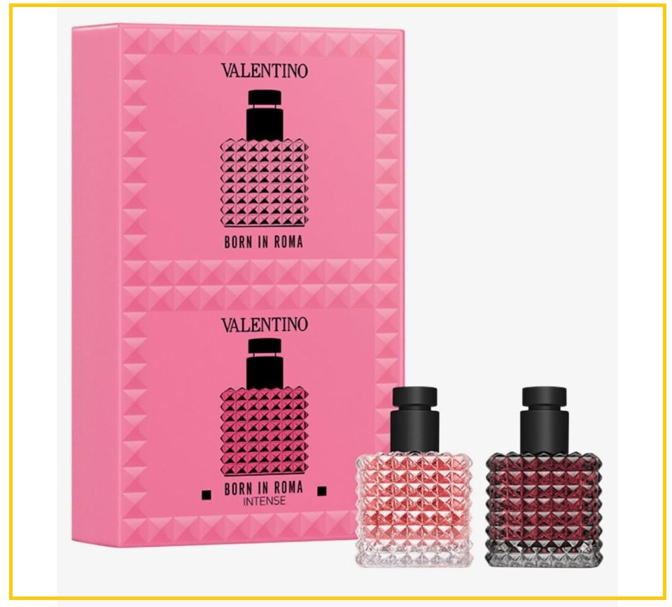VALENTINO 華倫天奴羅馬唐娜小姐小樣香水套裝 DONNA BORN IN ROMA AND BORN IN ROMA DONNA INTENSE SET 6ML X2