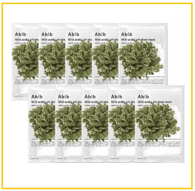 ABIB 弱酸性復活草精華面膜10片 MILD ACIDIC PH SHEET MASK JERICHO ROSE FIT 30ML X10