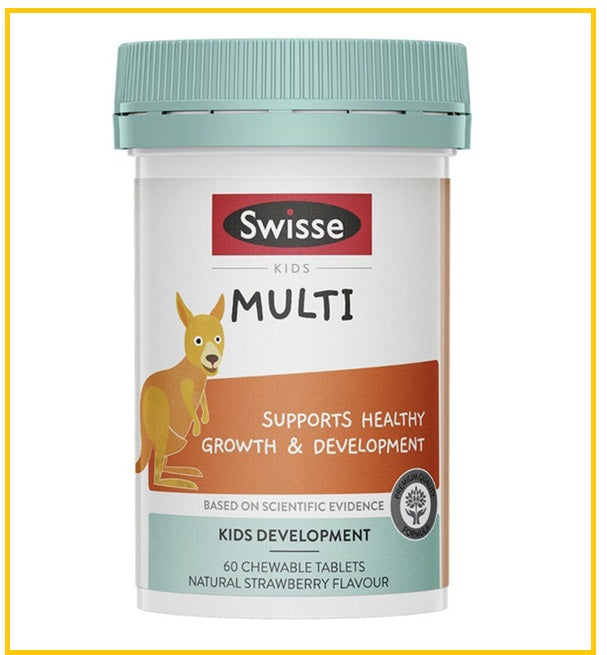 SWISSE Kids Multivitamin Chewable 60 Capsules