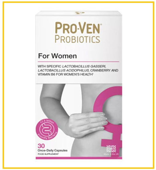 PROVEN 樸若芬女士護理益生菌蔓越莓膠囊30粒 WOMEN'S BIFIDUS CRANBERRY 30 TABLETS