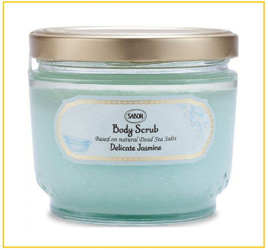 SABON 茉莉身體磨砂膏 DELICATE JASMINE BODY SCRUB 600G