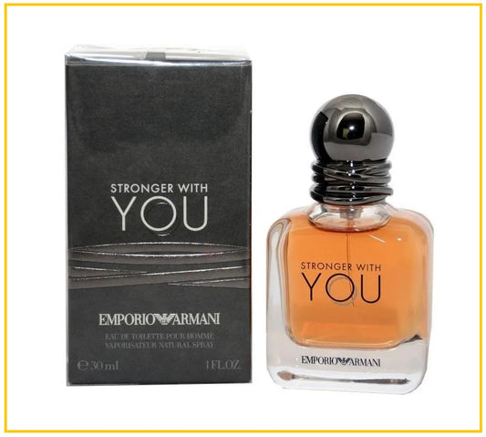 GIORGIO ARMANI 阿瑪尼你讓我堅強男士淡香水 STRONGER WITH YOU BY EMPORIO EAU DE TOILETTE SPRAY FOR MEN 30ML / 100ML