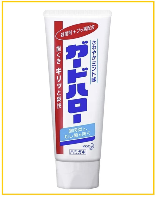 KAO 花王大白牙膏薄荷味 ANTI-CAVITY GUM CARE ADULT TOOTHPASTE MINT FLAVOR 165G