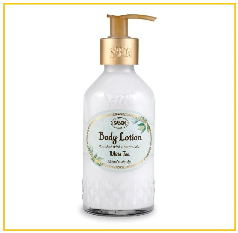 SABON 以色列白茶身體乳 BODY LOTION BOTTLE WHITE TEA 200ML