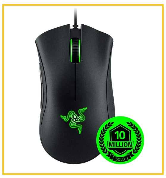 RAZER 雷蛇電競遊戲有線滑鼠 DEATHADDER ESSENTIAL GAMING MOUSE #BLACK / #WHITE