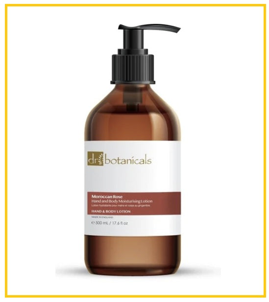 DR. BOTANICALS 植物博士摩洛哥玫瑰身體乳 MOROCCAN ROSE HAND & BODY MOISTURISING LOTION 500ML