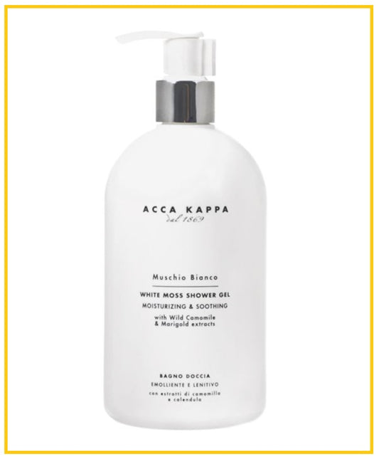 ACCA KAPPA 艾克卡帕白苔沐浴露 WHITE MOSS BATH & SHOWER GEL 500ML