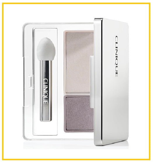 CLINIQUE 倩碧雙色眼影 ALL ABOUT SHADOW DUO EYESHADOW #21 TWILIGHT MAUVE BRANDIED PLUM 1.7G