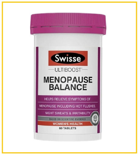 SWISSE 斯維詩更年期片60粒 ULTIBOOST MENOPAUSE BALANCE 60 CAPSULES