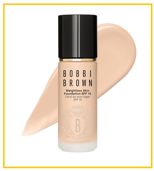 BOBBI BROWN 芭比布朗輕盈粉底液 WEIGHTLESS SKIN FOUNDATION SPF 15 #C-036 / #N-000 / #N-012 / #N-032 / #N-052 / #W-056 / #W-058 30ML