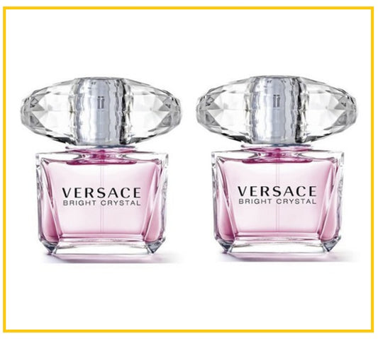 VERSACE BRIGHT CRYSTAL EAU DE TOILETTE SPRAY 30ML X2