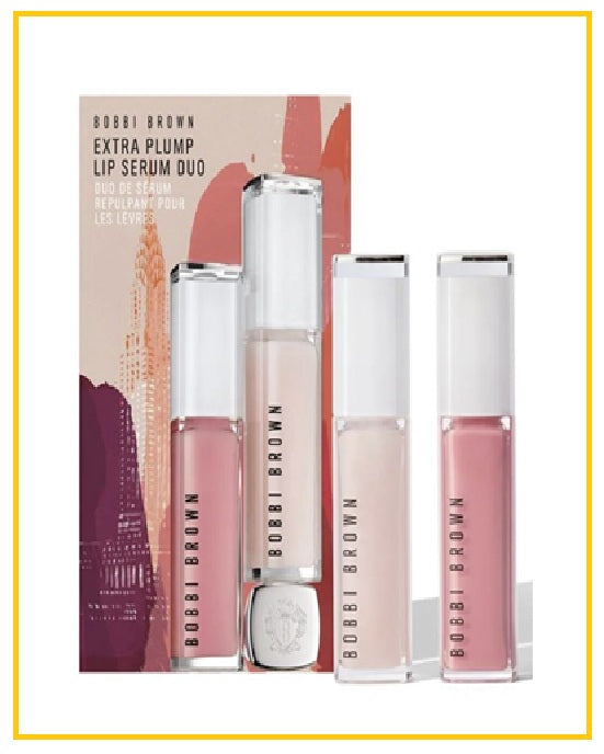 BOBBI BROWN CRUSHED LIP GLOSS IKILI DUO SET 6ML X2 (IN THE BUFF + NEW ROMANTIC)