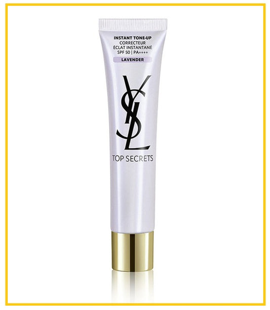 YVES SAINT LAURENT 聖羅蘭紫色隔離妝前乳 YSL TOP SECRETS INSTANT TONE-UP CORRECTOR SPF 50 #LAVENDER 40ML