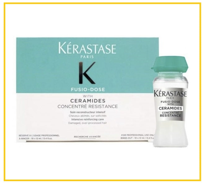 KERASTASE 卡詩活力膠精華液套裝 FUSIO DOSE CONCENTRE RESISTANCE DUO SET 12ML X10