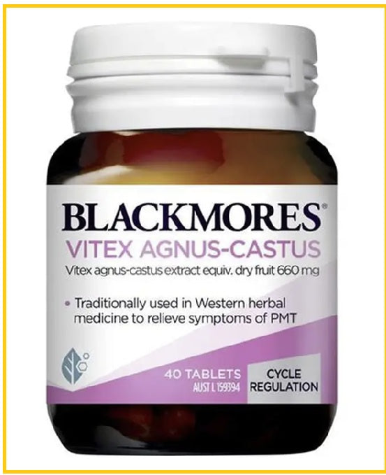 BLACKMORES Chamomile Agnus-Castus for Female Hormonal Balance 40 Capsules