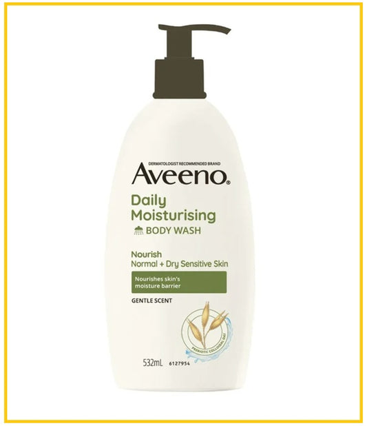AVEENO 艾惟諾燕麥鎮定舒緩沐浴露 DAILY MOISTURIZING BODY WASH 532ML