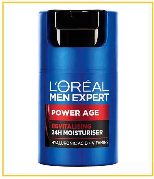 L'OREAL 歐萊雅男士保濕霜 LOREAL MEN EXPERT POWER AGE MOISTURISER 50ML
