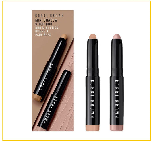 BOBBI BROWN 芭比布朗迷你眼影棒兩支套裝 MINI SHADOW STICK DUO ANTIQUE ROSE & TOAST DUO SET 0.9G X2