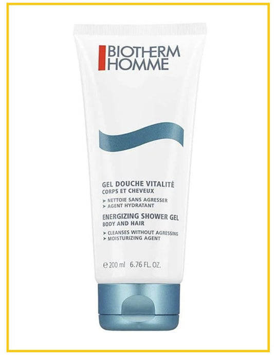 BIOTHERM HOMME ENERGIZING SHOWER GEL 200ML