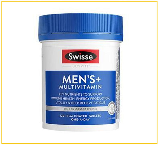 SWISSE 斯維詩男士維生素120粒 MENS MULTIVITAMIN 120 TABLETS