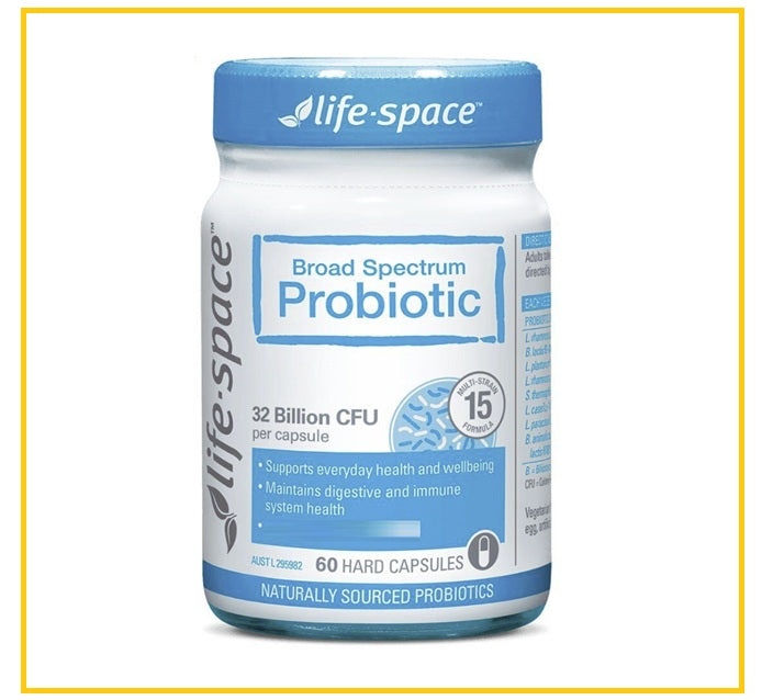 LIFE SPACE 益倍適成人廣譜全效腸道益生菌60粒膠囊 BROAD SPECTRUM PROBIOTIC 60 CAPSULES