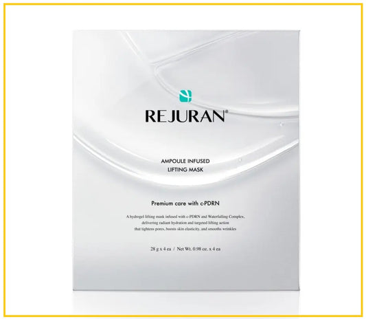 REJURAN 麗珠蘭安瓶精華緊緻面膜4片 AMPOULE INFUSED LIFTING MASK 28G X4PCS