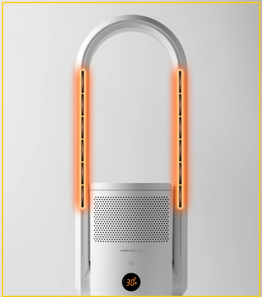 MOMAX 智能紫外光負離子空氣淨化機配過濾網 ULTRA-AIR PLUS IOT UV HOT & COOL PURIFYING FAN AP7SAUKW
