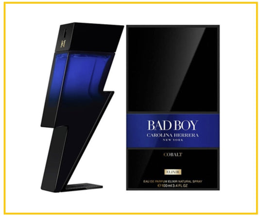 CAROLINA HERRERA 卡羅琳娜埃萊拉壞男孩電光精粹版香水 MEN'S BAD BOY COBALT ELIXIR EDP SPRAY 100ML