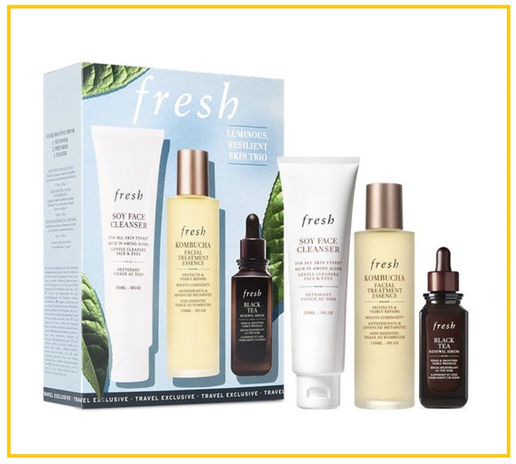 FRESH 馥蕾詩護膚三件套裝 LUMINOUS RESILIENT SKIN TRIO SET