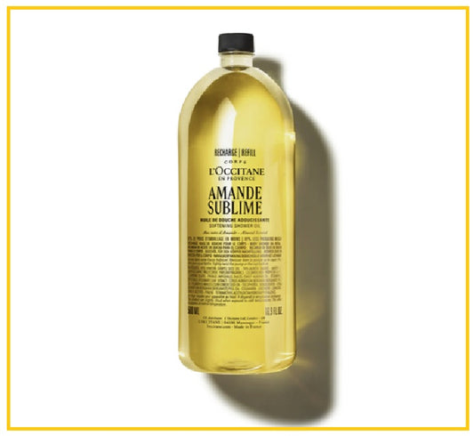 L'OCCITANE 歐舒丹杏仁沐浴精華油補充裝 LOCCITANE EN PROVENCE ALMOND SHOWER OIL REFILL 500ML