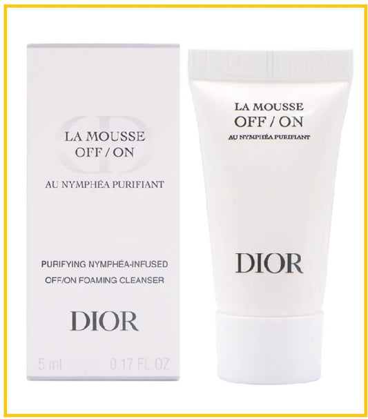 CHRISTIAN DIOR 迪奧玫瑰花蜜淨肌泡沫小樣 LA MOUSSE FOAMING CLEANSER 5ML