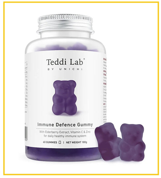 UNICHI Elderberry Defence Gummy 60 Gummys