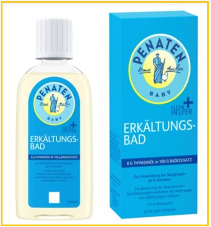 PENATEN Baby Cold Relief Bath Oil 125ML