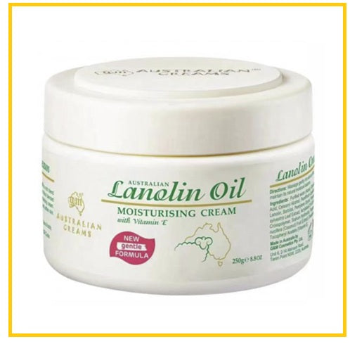 G&amp;M COSMETICS Lanolin Oil Moisturizing Cream 250g