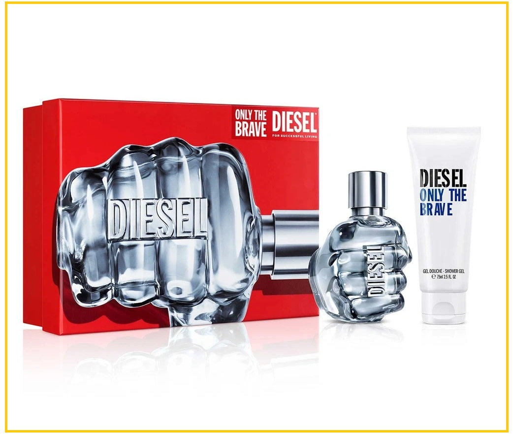 DIESEL 迪賽勇者無畏男士淡香水身體乳套裝 ONLY THE BRAVE EDT GIFT SET