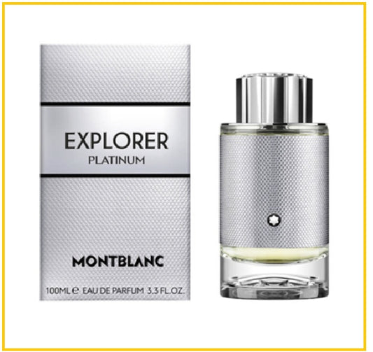 MONTBLANC 萬寶龍冰峰旅者濃香水 MONT BLANC EXPLORER PLATINUM MEN EDP 100ML