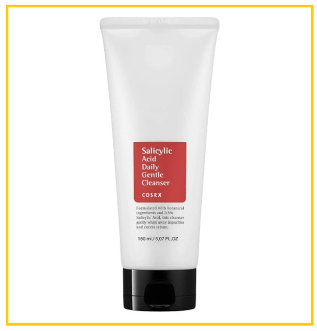 COSRX 天然水楊酸溫和洗面乳 SALICYLIC ACID DAILY GENTLE CLEANSER 150ML