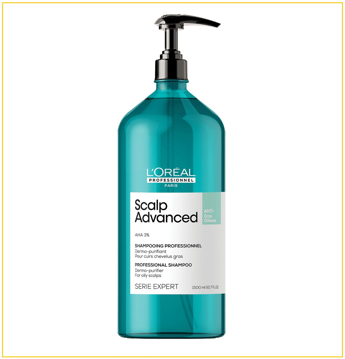 L'OREAL PROFESSIONNEL 歐萊雅去油平衡洗髮精 SERIE EXPERT SCALP ADVANCED ANTI-OILINESS SHAMPOO 1500ML