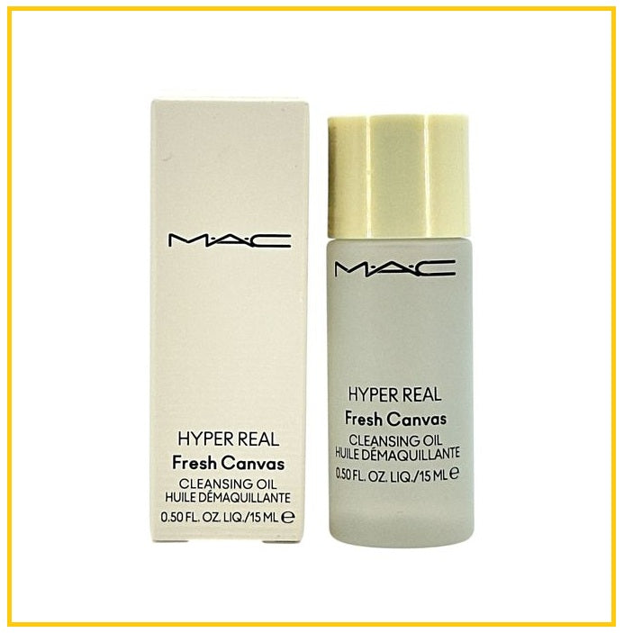 MAC 魅可超奇肌清爽花瓣卸妝油小樣 HYPER REAL FRESH CANVAS CLEANSING OIL 15ML