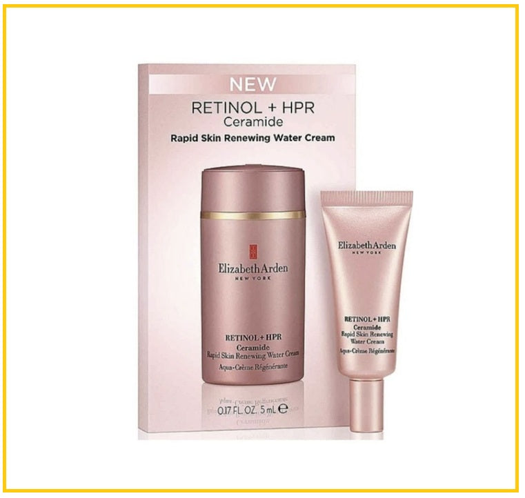 ELIZABETH ARDEN 雅頓水潤霜小樣 RETINOL + HPR CERAMIDE RAPID SKIN RENEWING WATER CREAM 5ML