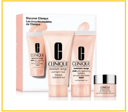 CLINIQUE 倩碧探索小樣套裝 DISCOVER CLINIQUE 3 PIECE DUO SET