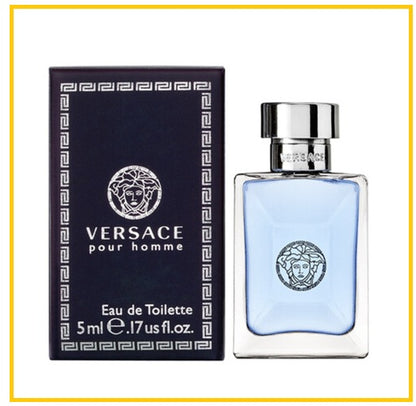 VERSACE 范思哲男士同名經典香水 POUR HOMME EAU DE TOILETTE SPRAY 5ML / 30ML / 50ML / 100ML