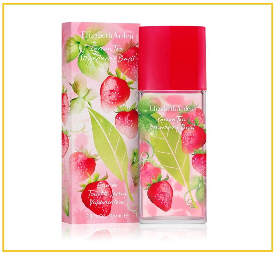 ELIZABETH ARDEN 伊麗莎白雅頓綠茶草莓羅勒淡香水 GREEN TEA STRAWBERRY BASIL WOMEN EDT 100ML