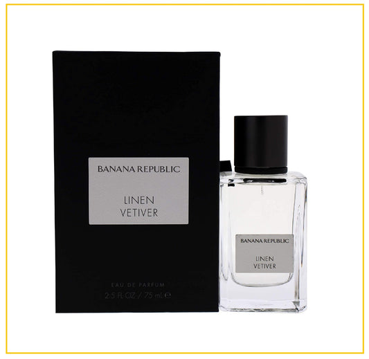 BANANA REPUBLIC 香蕉共和國亞麻香根草濃香水 LINEN VETIVER EDP 75ML