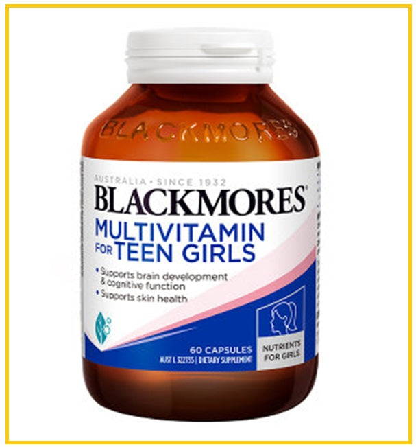 BLACKMORES 澳佳寶兒童維生素60粒(女孩) MULTIVITAMIN FOR TEEN GIRLS 60 CAPSULES