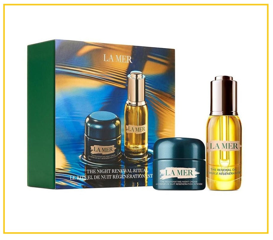 LA MER 海藍之謎精油晚霜套裝 LAMER NIGHT REPAIR SET 30ML X2