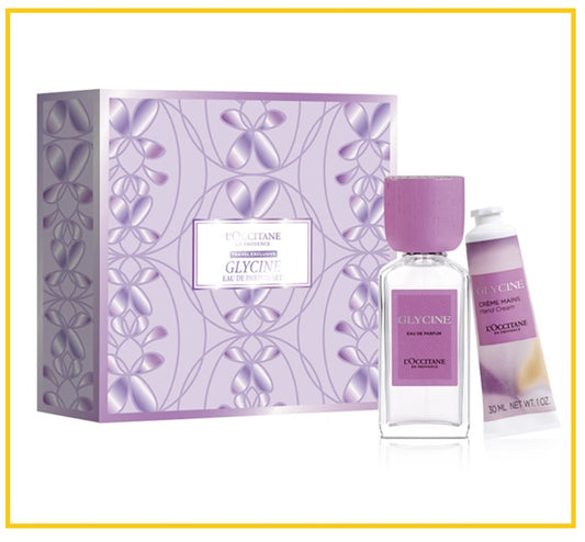 L'OCCITANE 歐舒丹紫藤花香氛香水套裝 LOCCITANE GLYCINE EDP DUO SET