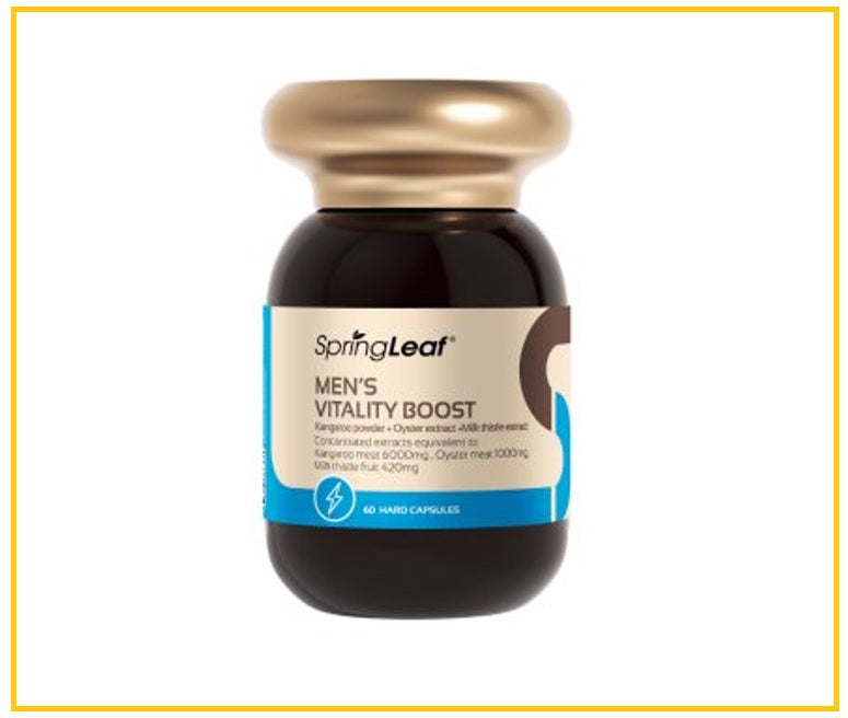 SPRINGLEAF 綠芙男士袋鼠精活力片60粒 MENS VITALITY BOOST 60 CAPSULES