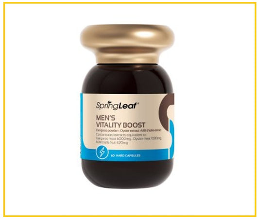 SPRINGLEAF 綠芙男士袋鼠精活力片60粒 MENS VITALITY BOOST 60 CAPSULES